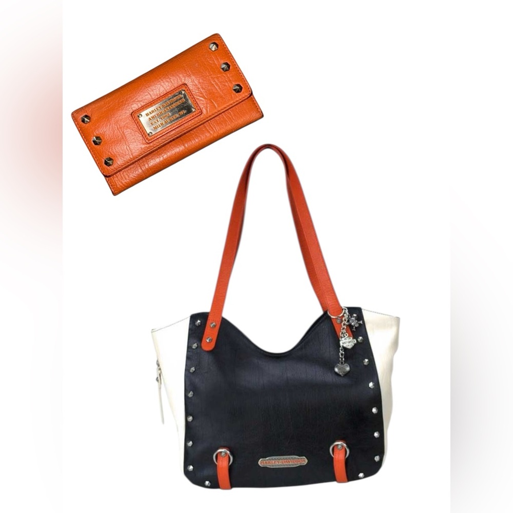 Harley-Davidson® 
Color Block Tote and Wallet...